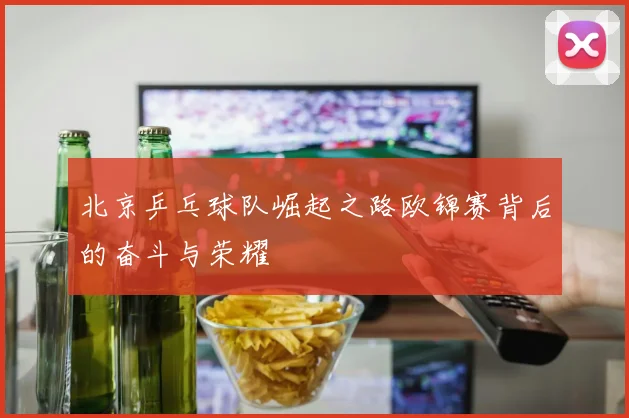 北京乒乓球队崛起之路欧锦赛背后的奋斗与荣耀