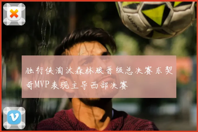 独行侠淘汰森林狼晋级总决赛东契奇MVP表现主导西部决赛