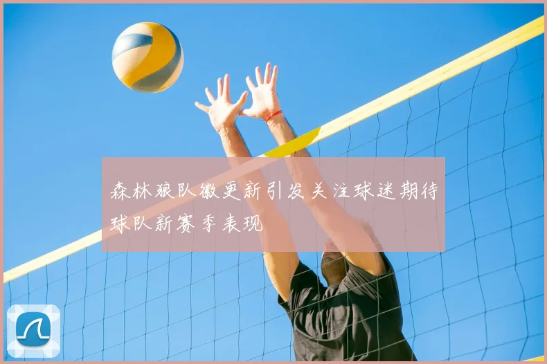 森林狼队徽更新引发关注球迷期待球队新赛季表现